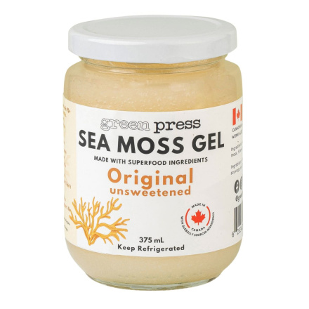 Green Press Sea Moss Gel Original Front