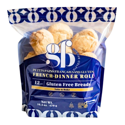 Gifted Breads Gluten-Free French Dinner Rolls Canada Front