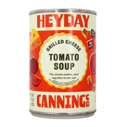 Heyday Canning Co. Grilled Cheese Tomato Soup Canada Front