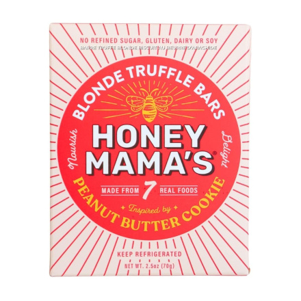 Honey Mama’s Blonde Truffle Bars Peanut Butter Cookie Canada Front
