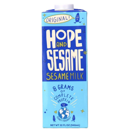 Front of Hope And Sesame Gluten-Free Sesame Milk Original