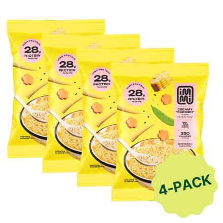 Front of Immi Keto High Protein Ramen Creamy "Chicken"