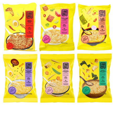 Immi Keto High Protein Ramen Variety 6-Pack Canada Front