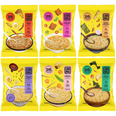 Immi Keto High Protein Ramen Variety 6-Pack Canada Front