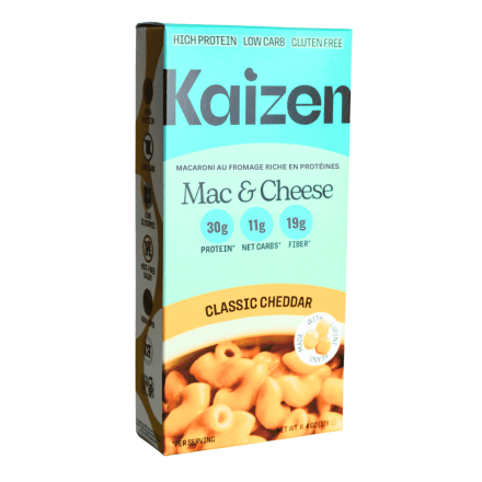 Kaizen High Protein Low Carb Mac & Cheese, 178g