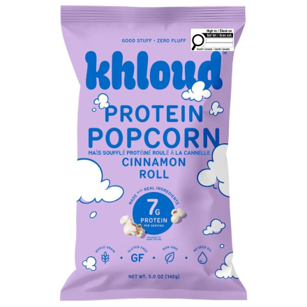 Khloud Protein Popcorn Cinnamon Roll Front