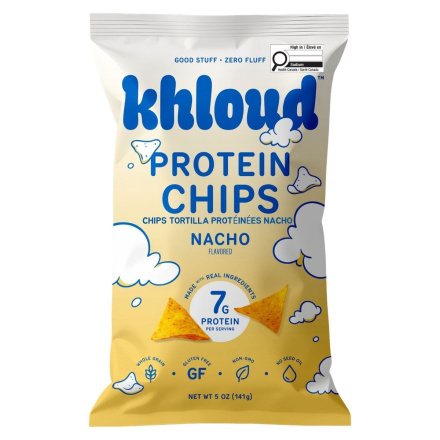 Khloud Protein Tortilla Chips Nacho Front