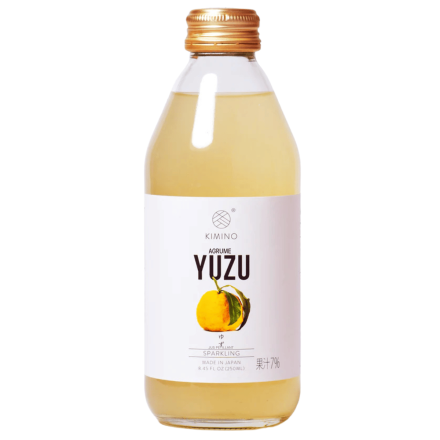Kimino Sparkling Fruit Juice Yuzu front