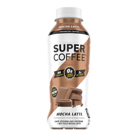 Front of Kitu Keto Coffee with Protein + MCT Oil Mocha Latte - Keto Coffee - Protein Latte - Coffee With MCT Oil