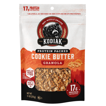 Kodiak High-Protein Granola Cookie Butter, 312g