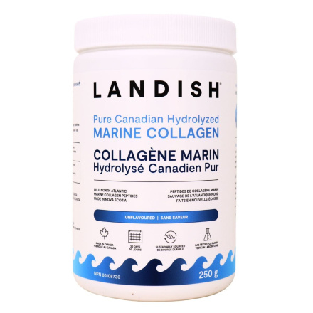 Landish Pure Canadian Hydrolyzed Marine Collagen Canada Front