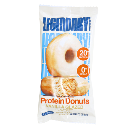 Legendary Foods Protein Donuts Vanilla Glaze Front