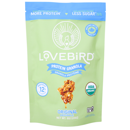 Lovebird Organic Protein Granola Original Front