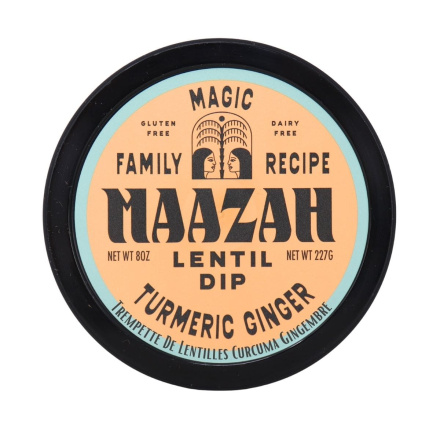 Maazah Lentil Dip Ginger Turmeric Canada Front