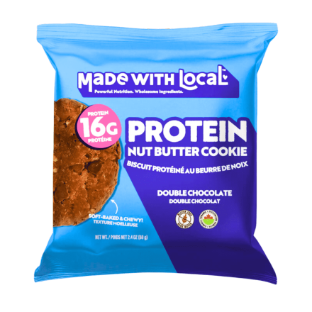 Made With Local High Protein Nut Butter Cookie Double Chocolate, 68g