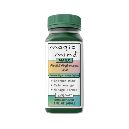 Magic Mind Mental Performance Shot With Caffeine Maxx Canada Front