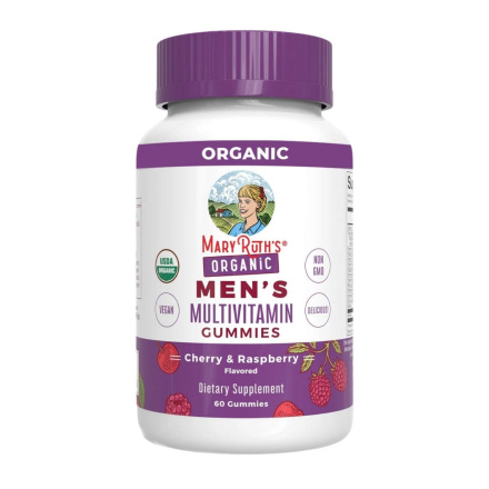 Mary Ruth's Men's Multivitamin Dietary Supplement Gummies, 60 Gummies Front