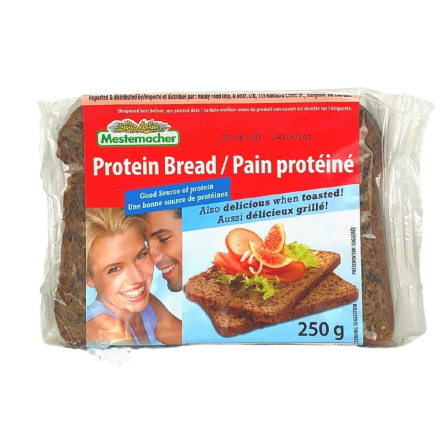 Front of Mestemacher Protein Bread