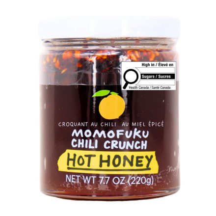 Front of Momofuku Chili Crunch Hot Honey 