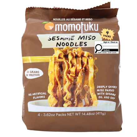 Momofuku Noodles Sesame Miso Front of multipack
