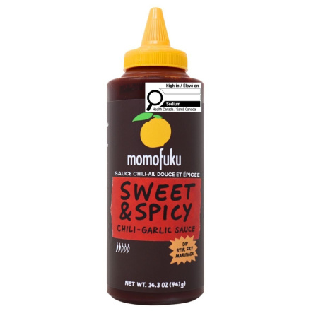 Front of Momofuku Chili-Garlic Sauce Sweet & Spicy - Korean Bbq Sauce -Korean Sauce - Asian Bbq Sauce