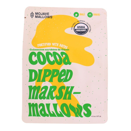 Mojave Mallows Organic Marshmallows Cocoa Dipped Canada Front