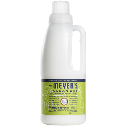 Front of Mrs. Meyer's Fabric Softener Lemon Verbena, 946 mL