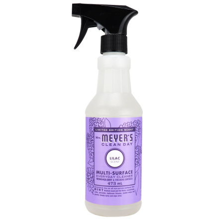 Front of Mrs. Meyer’s Clean Day Multi-Surface Cleaner Lilac, 473mL