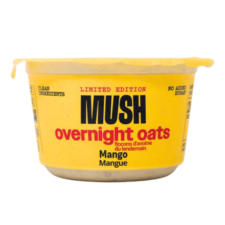 Mush Overnight Oats Mango Canada Front