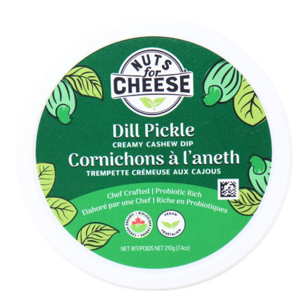 Nuts For Cheese Dairy-Free Creamy Cashew Dip Dill Pickle Front