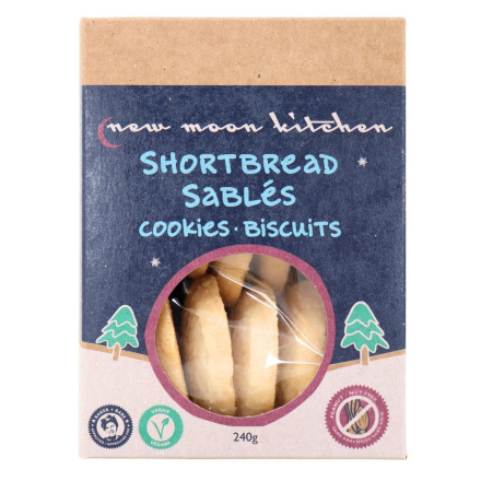 New Moon Kitchen Shortbread Cookies Canada Front
