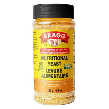 Front of Bragg Nutritional Yeast Seasoning, 127g
