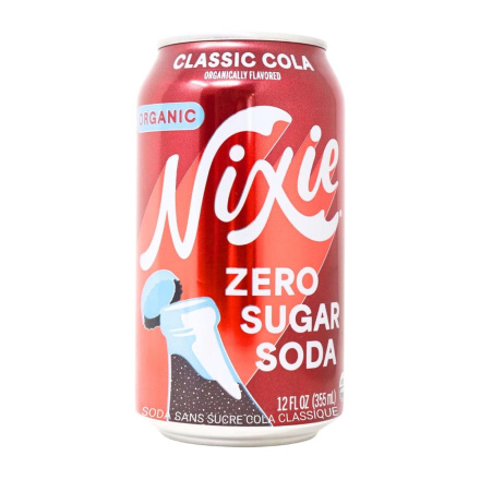Nixie Organic Zero Sugar Soda Classic Cola Canada Front