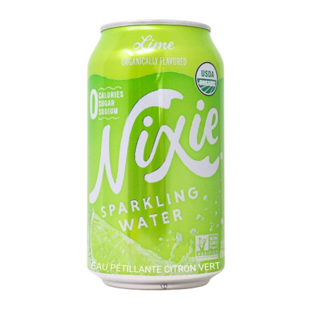 Nixie Sparkling Water Lime Canada Front
