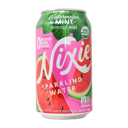Nixie Water Sparkling Watermelon Mint Canada Front