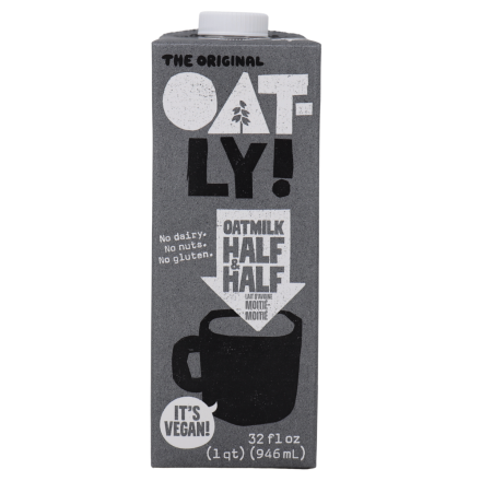 Oatly Oat Milk Creamer Half & Half Front