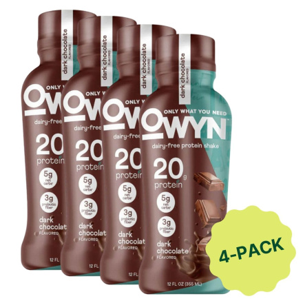 OWYN Plant-Based Protein Shake RTD Dark Chocolate Canada Front