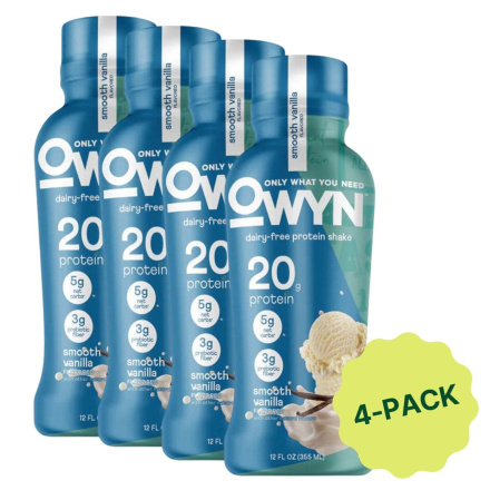 OWYN Plant-Based Protein Shake RTD Smooth Vanilla Canada Front