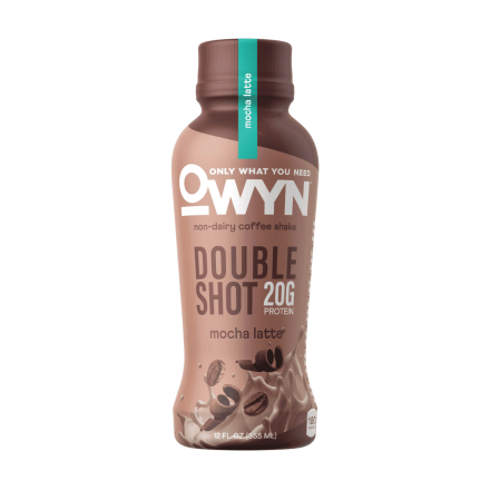 OWYN Plant-Based Double Shot Protein Coffee Shake RTD Mocha 5-Pack, 355mL