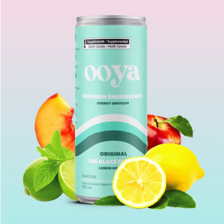 Ooya Original Lemon Iced Tea Energy Drink at NaturaMarket