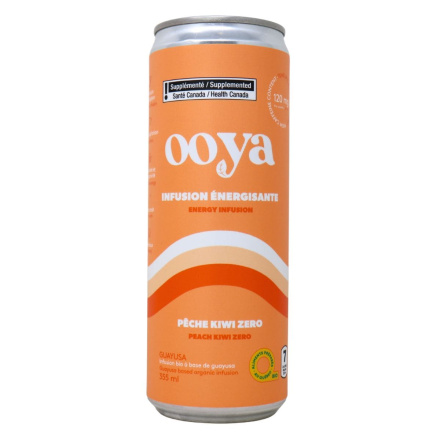 Ooya Energy Infusion Peach Kiwi Zero Front