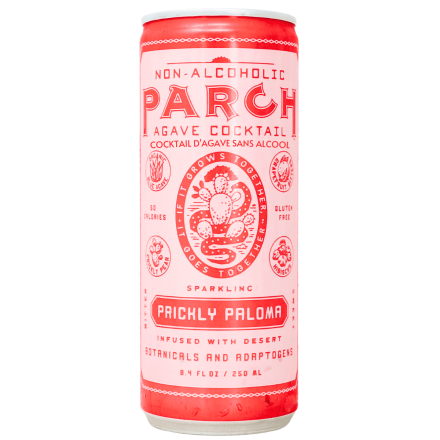 Parch Non-Alcoholic Agave Cocktail Prickly Paloma, 250 mL