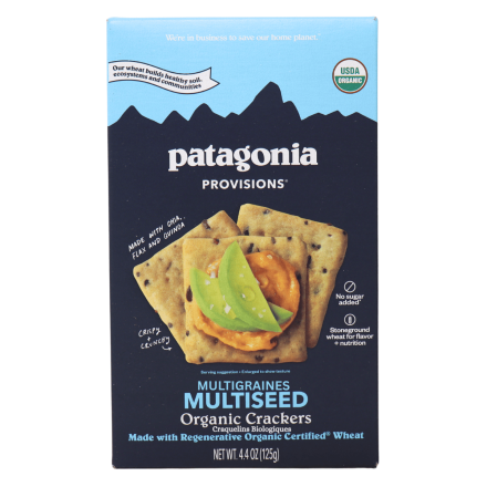 Patagonia Provisions Organic Crackers Multiseed front