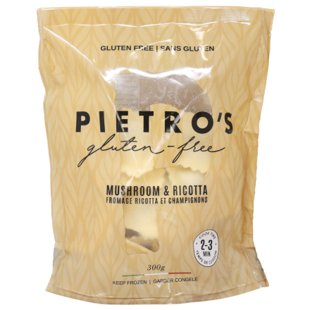 Pietro’s Gluten-Free Mushroom & Ricotta Ravioli front