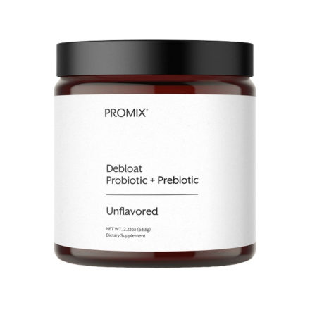 PROMIX Debloat Prebiotic + Probiotic Unflavoured, 63 g Front