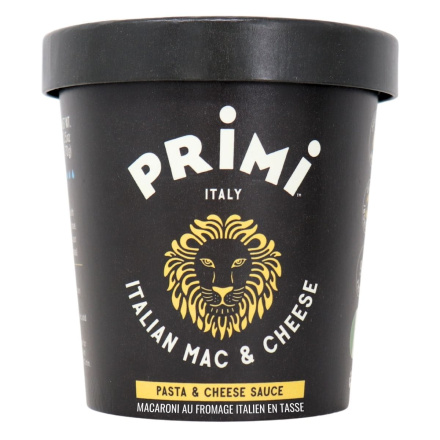 Primi Italy Instant Pasta Cup Italian Mac & Cheese Front