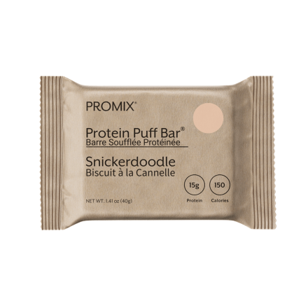 PROMIX Protein Puff Bar Snickerdoodle Canada Front