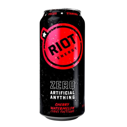 RIOT Energy Drink Cherry Watermelon Canada Front