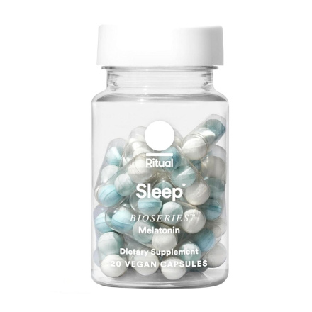 Ritual Sleep Melatonin Dietary Supplement, 20 Vegan Capsules Front