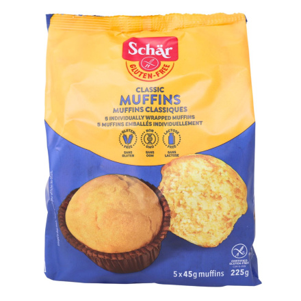 Schär Gluten-Free Muffins Classic, 5 Muffins